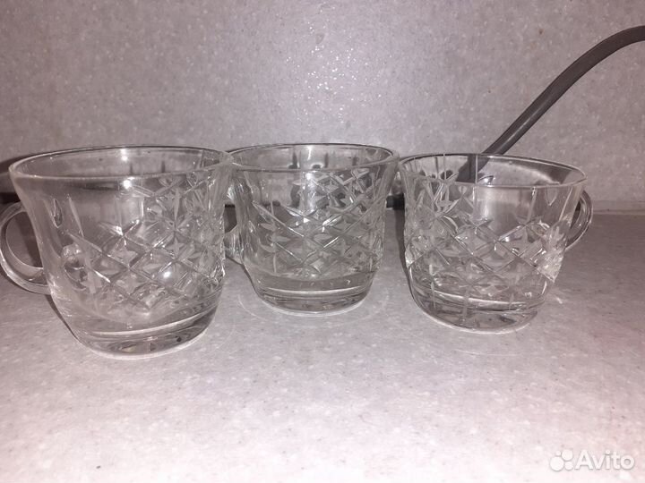 Стеклянные чашечки