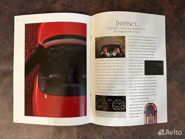 Каталог Mazda Miata Mx5 Eunos Roadster