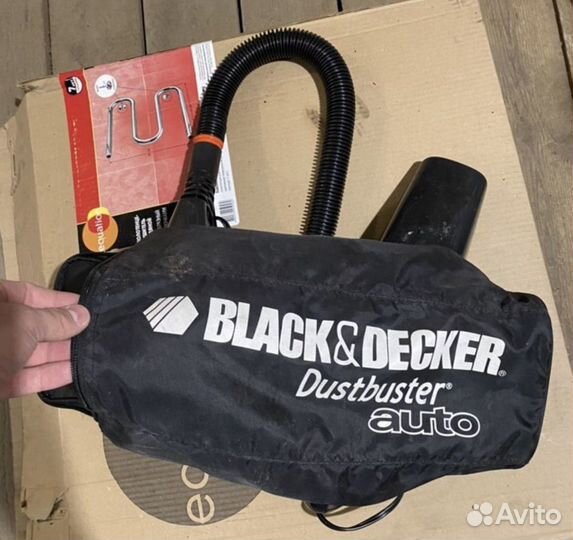 Автомобильный пылесос black decker