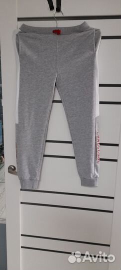 Спортивные штаны,чуть утепленные