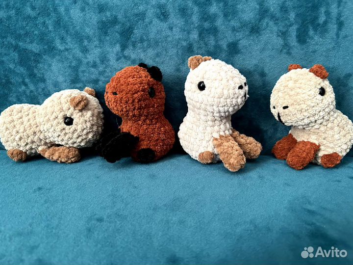 Капибара игрушка мягкая