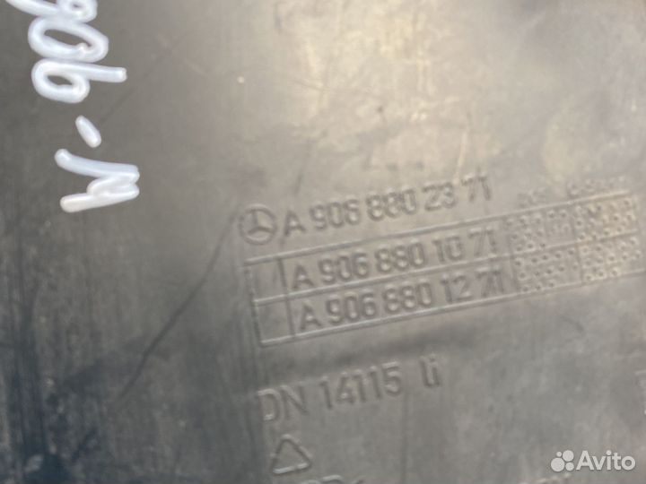 Mercedes sprinter 906 угол бампера левый