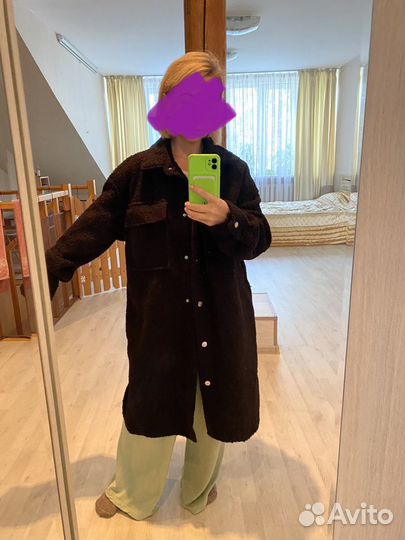 Пальто женское барашек новое