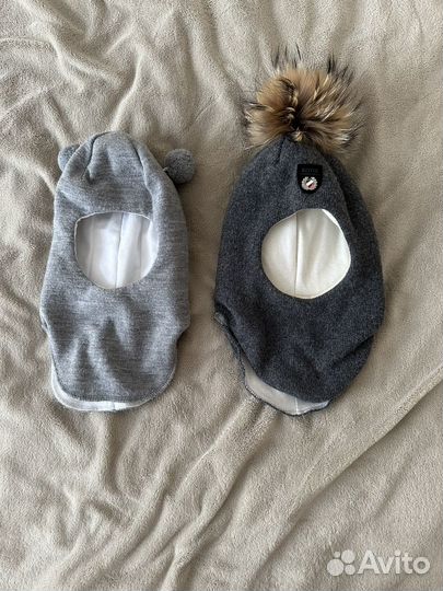 Шапка шлем зимняя для мальчика