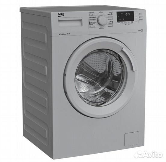Стиральная машина Beko wsre6512zss (Серебро)