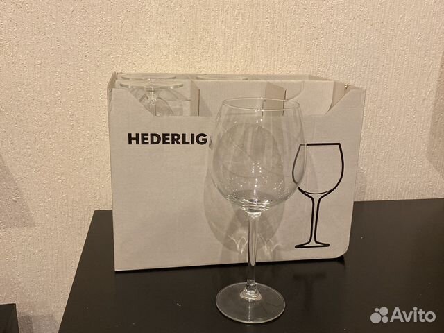 Бокалы для вина большие икеа hederlig 4 шт купить в Санкт-Петербурге ...