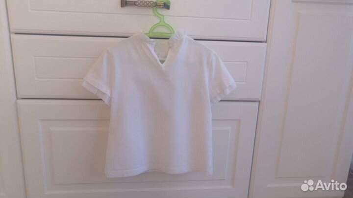 Блузка для девочки школьная