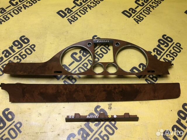 Накладки панели под дерево VW Passat B6 Пассат Б6