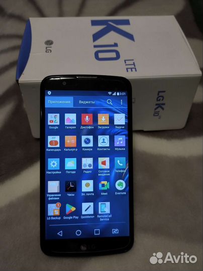 Телефон LG k10