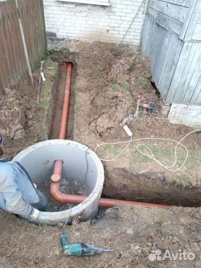 Септики из бетонных колец