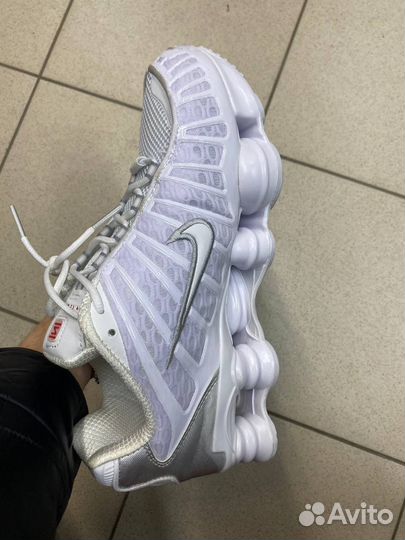 Мужские Кроссовки Nike Shox TL White