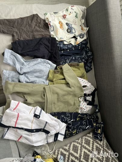 Детские вещи на мальчика пакетом