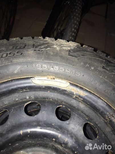 Колеса шипованные R15 5/114.3 kia hyundai