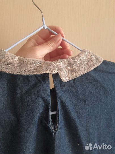 Блузка benetton jeans для девочки XL
