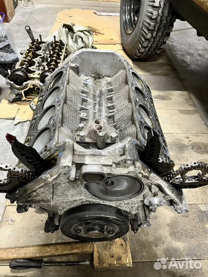 Двигатель bmw n63b44 в разбор