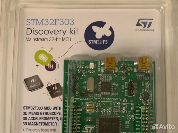 Отладочная плата stm32f303 discovery kit