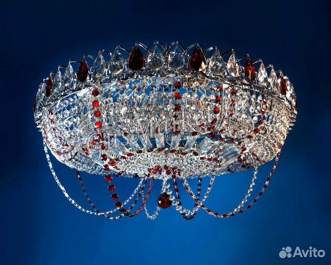 Люстра хрустальная 