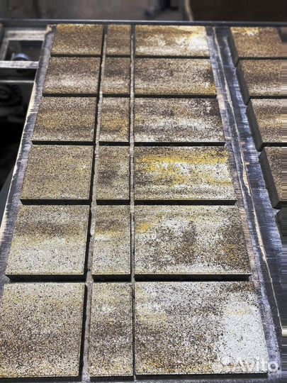 Тротуарная плитка сухопрессованная