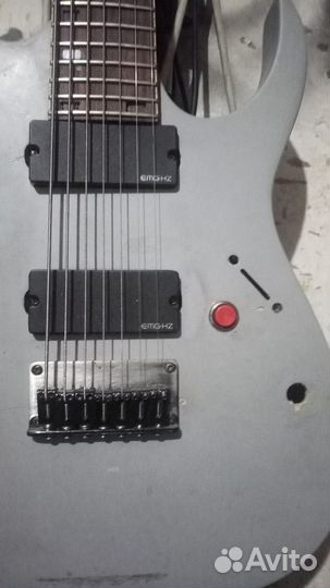 Электрогитара ibanez 7 струн (Мастеровая) EMG HZ