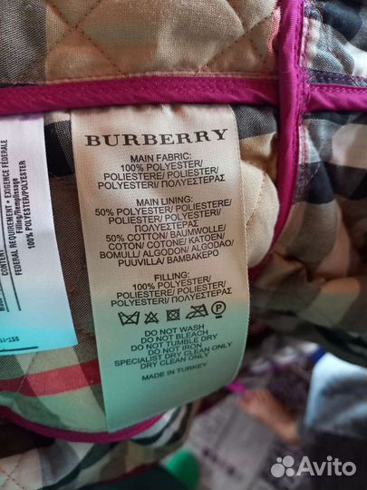 Куртка весна осень Burberry оригинал