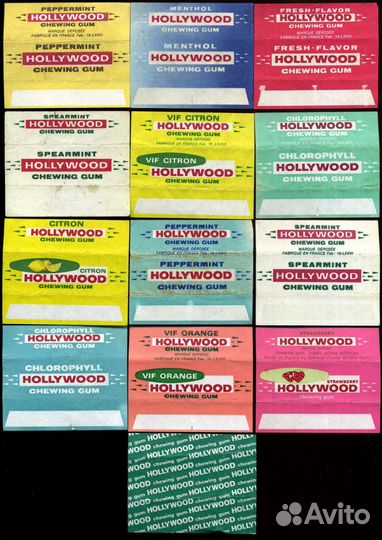 Этикетки от жвачки продам