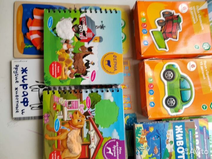 Развивающие пазлы для малыша