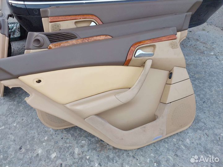 Мерседес w220 обшивка дверей