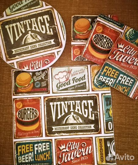 Салфетки для декора и декупажа (6 шт.)