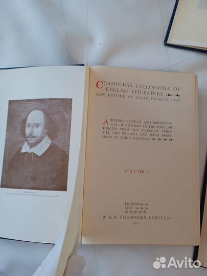 Энциклопедия по лит-ре на англ. в 3-х томах 1903г