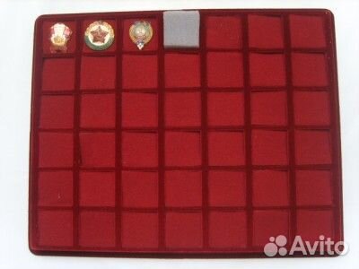 Планшет с Поролон. Вставками на 1яч-42ячейки