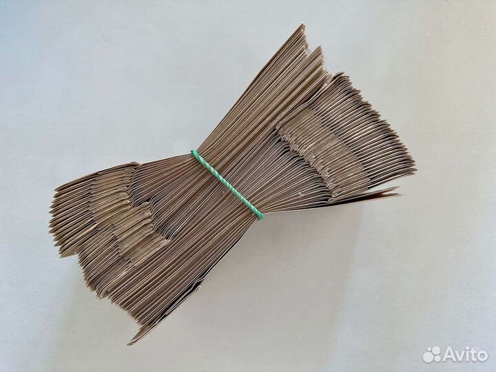 Бумажные крафт пакеты 8 на 17 см