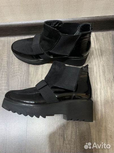 Ботинки Remonte женские кожа+замша р-р 39