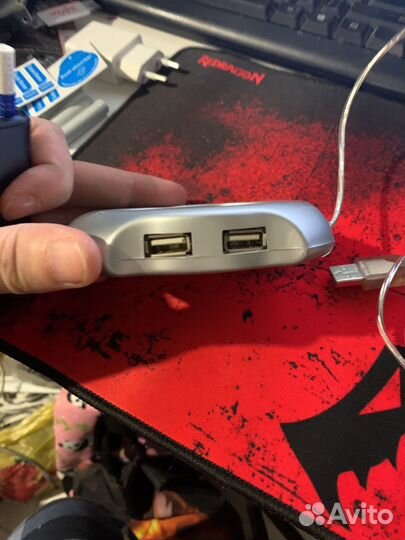 USB Hub на 4 порта с подогревом кружки