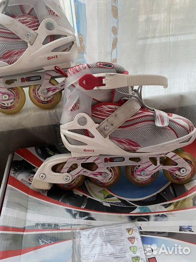 Роликовые коньки раздвижные 36-40