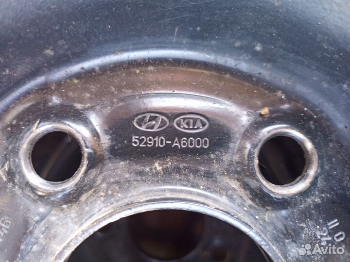 Стальные диски r15(4 шт.)