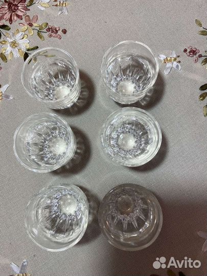 Рюмки хрусталь,стекло, фарфор СССР