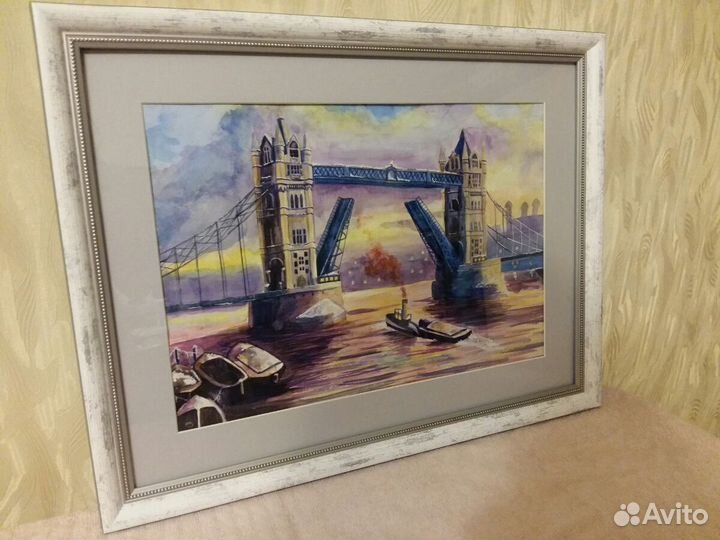 Картина акварелью 