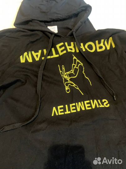 Vetements matterhorn оригинал