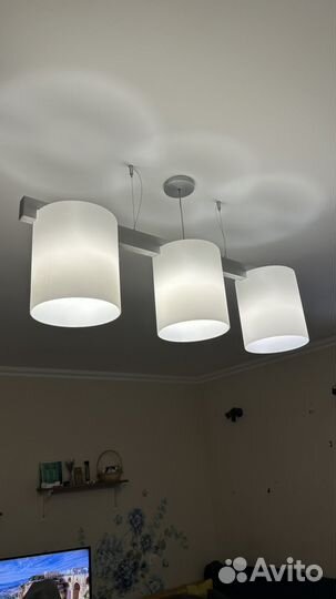 Люстра потолочная бу