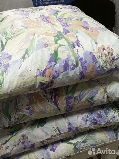 Чистка и реставрация подушек из пера и пуха