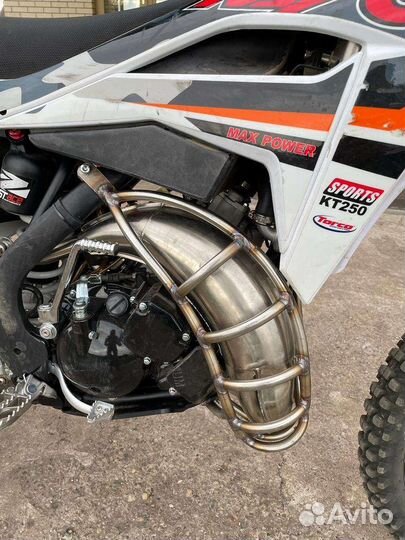 Защита резонатора Kayo KT250.клетка