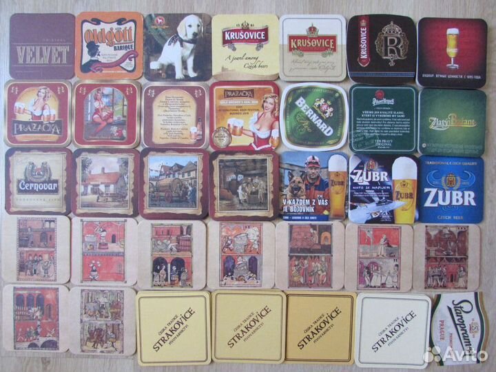 Бирдекели Костеры, Крышки, этикетки пиво