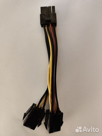 Переходник PCI-e 2 6 pin на 8 pin