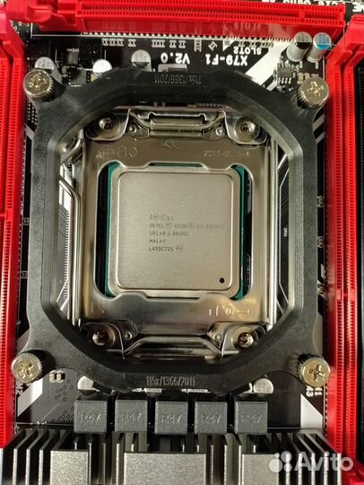 Lga 2011 комплекты 2650v2 / 2670v2