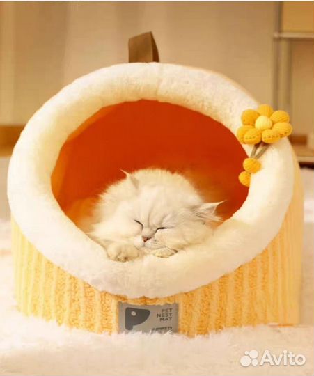 Домик для кошки лежанка для собаки