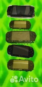 Лот приставок Sony PSP 5 штук