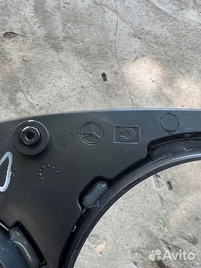 Накладка на приборный щиток Mercedes w218