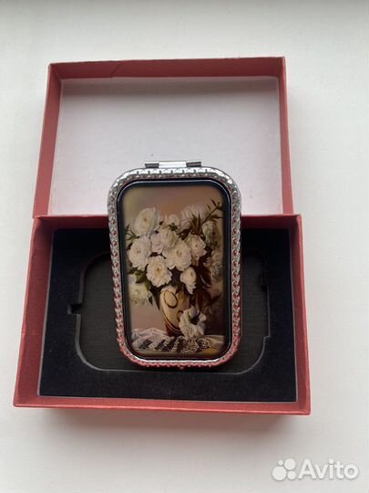 Зеркало карманное новое в упаковке