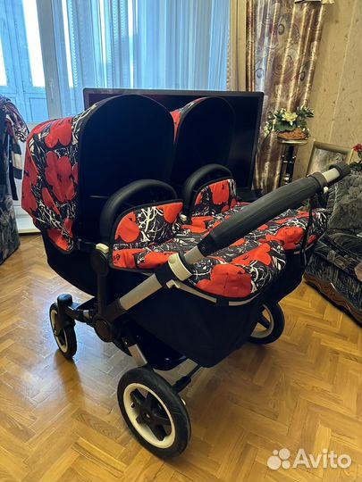 Коляска bugaboo donkey twin для двойни