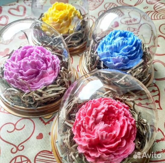 Мыло ручной работы Цветок